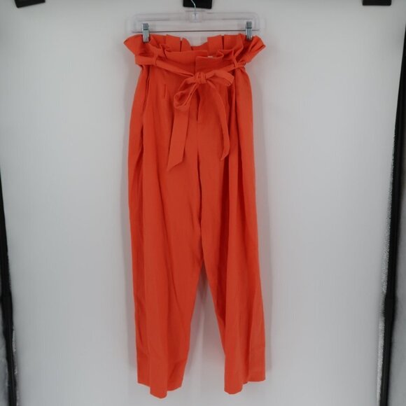 Alice Olivia Farrel Paper Bag Pant 6 - Picture 8 of 9